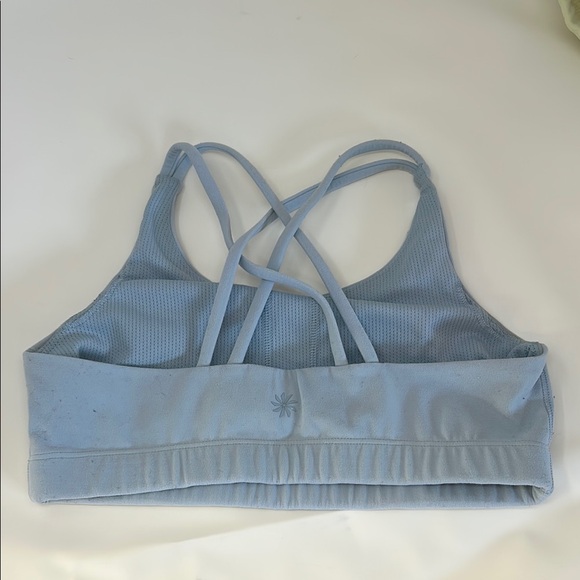 Athleta Kids Sports Bras in Light Yellow and Light Blue - Picture 5 of 5